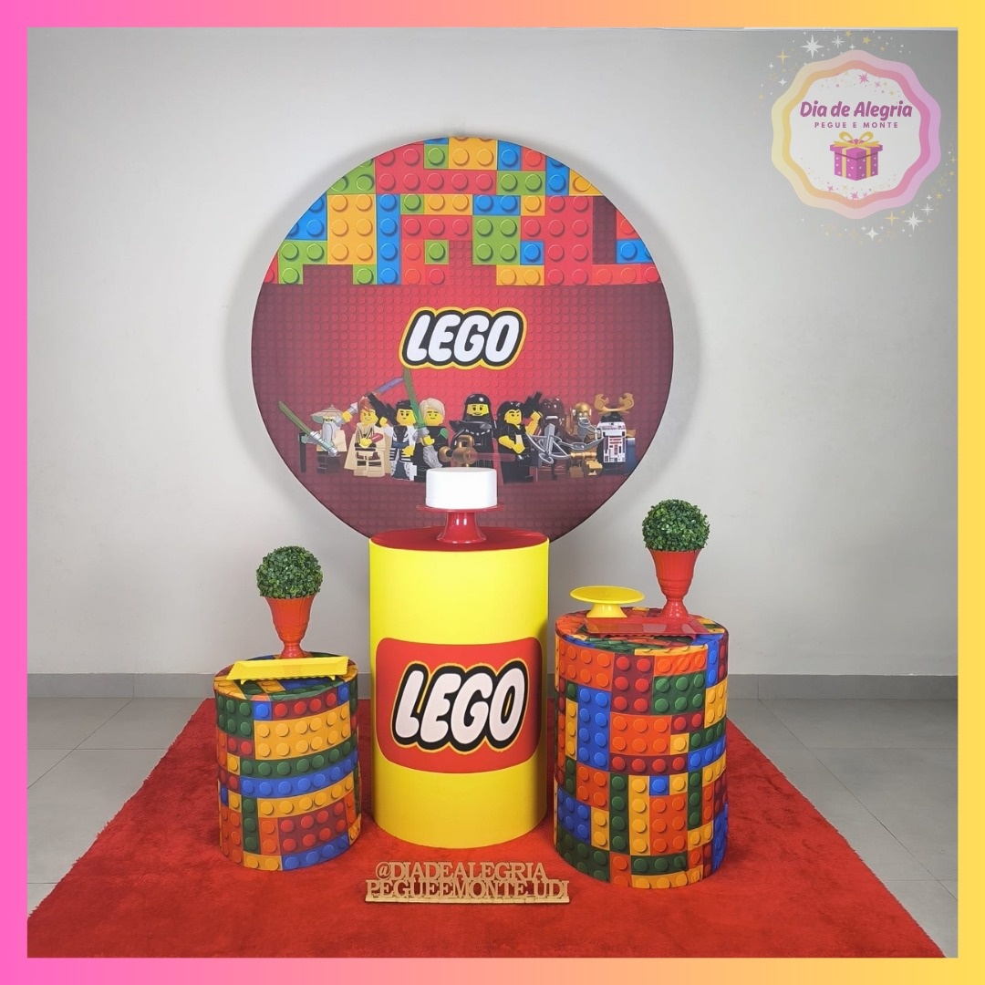 Lego - Kit 1 - Dia de Alegria Pegue e Monte