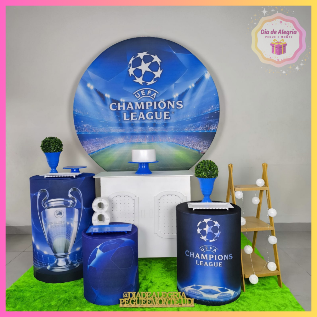 Champions League - Kit 2 - Dia de Alegria Pegue e Monte