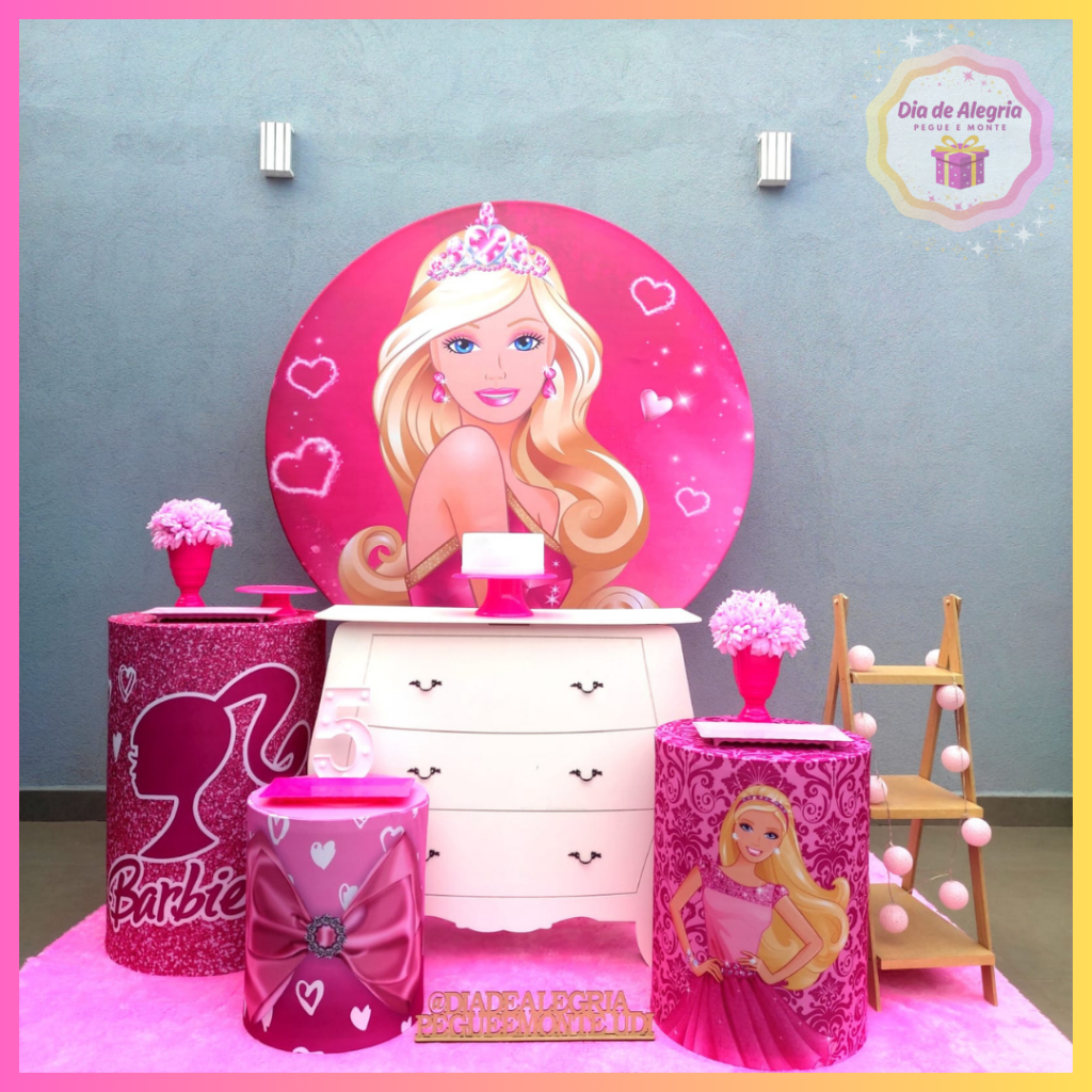Barbie - Kit 2 - Dia de Alegria Pegue e Monte