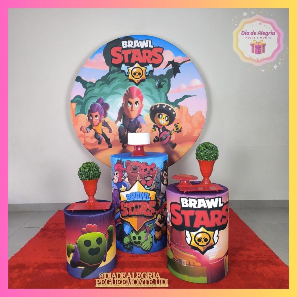 Brawl Stars - Kit 1 - Dia de Alegria Pegue e Monte