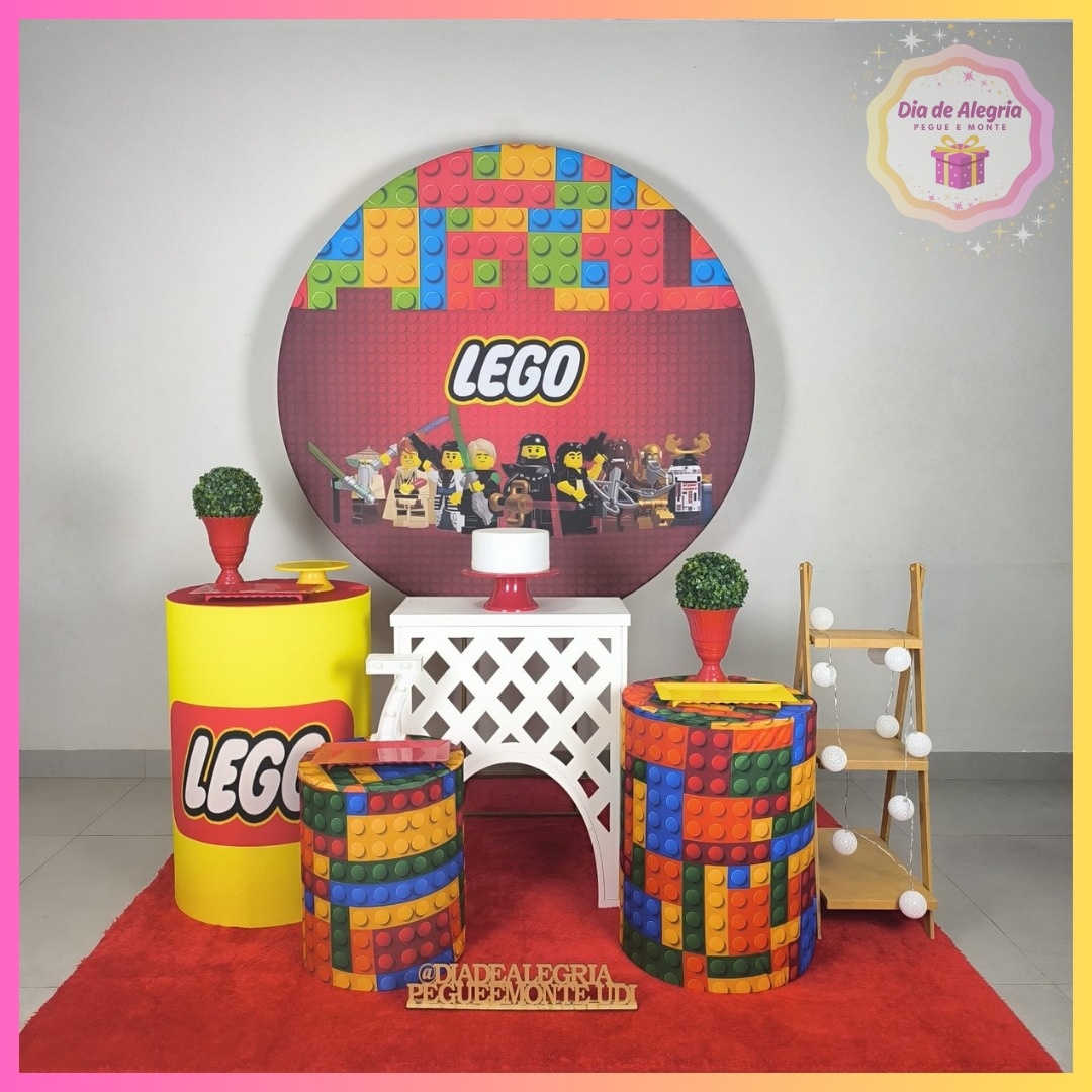 Lego - Kit 2 - Dia de Alegria Pegue e Monte