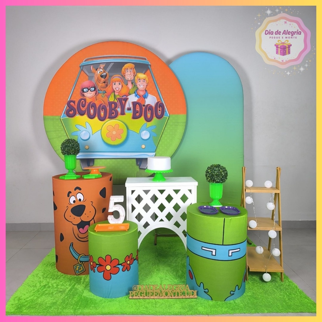 Scooby Doo - Kit 3 - Dia de Alegria Pegue e Monte
