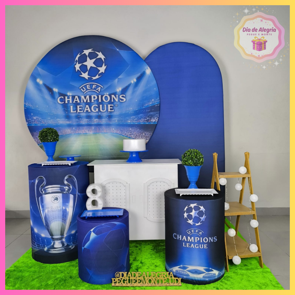 Champions League - Kit 3 - Dia de Alegria Pegue e Monte