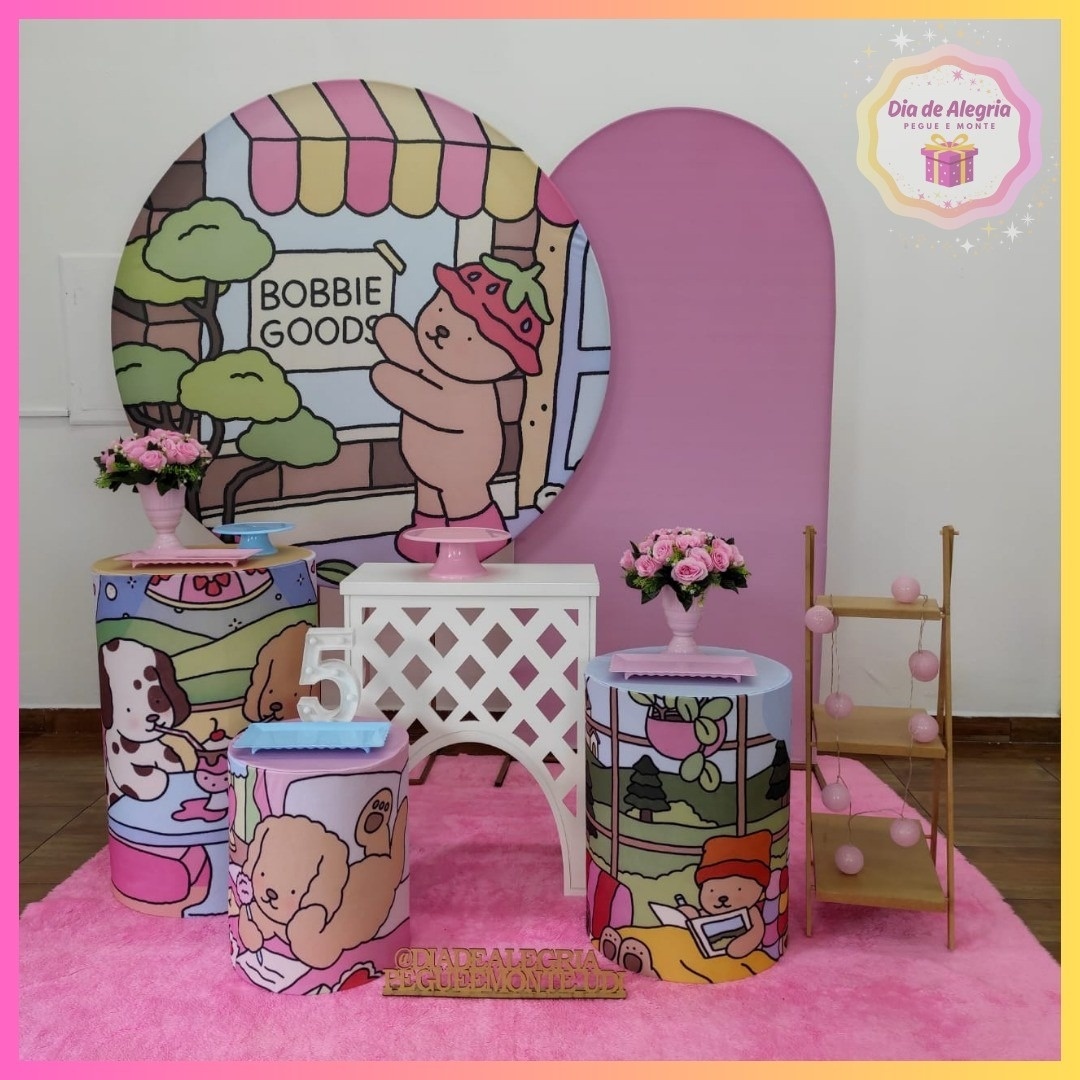 Bobbie Goods - Kit 3 - Dia de Alegria Pegue e Monte