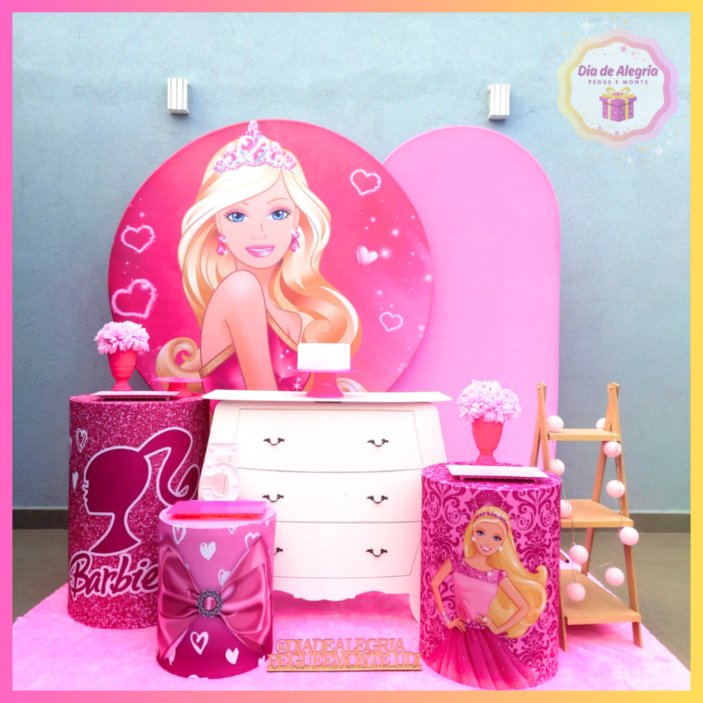 Barbie - Kit 3 - Dia de Alegria Pegue e Monte