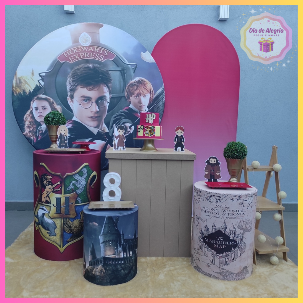 Harry Potter - Kit 3 - Dia de Alegria Pegue e Monte