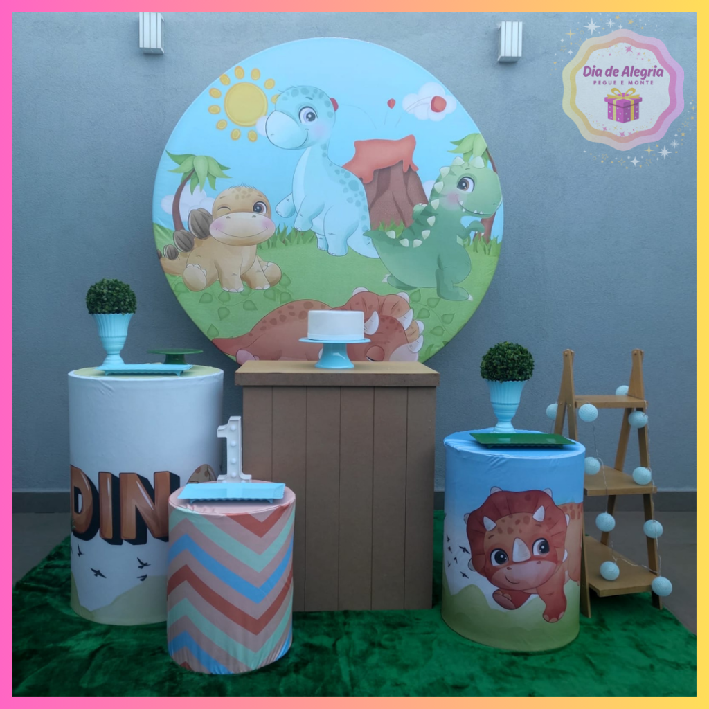 Dino Baby - Kit 2 - Dia de Alegria Pegue e Monte