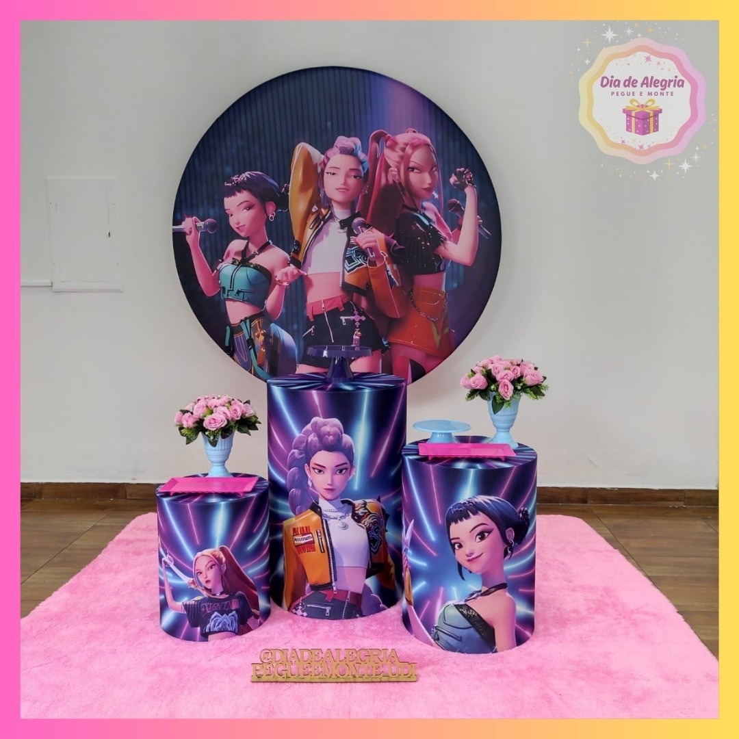 Guerreiras Do Kpop - Kit 1 - Dia de Alegria Pegue e Monte