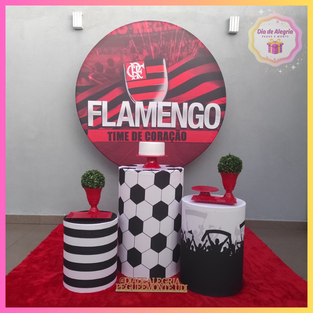 Flamengo - Kit 1 - Dia de Alegria Pegue e Monte