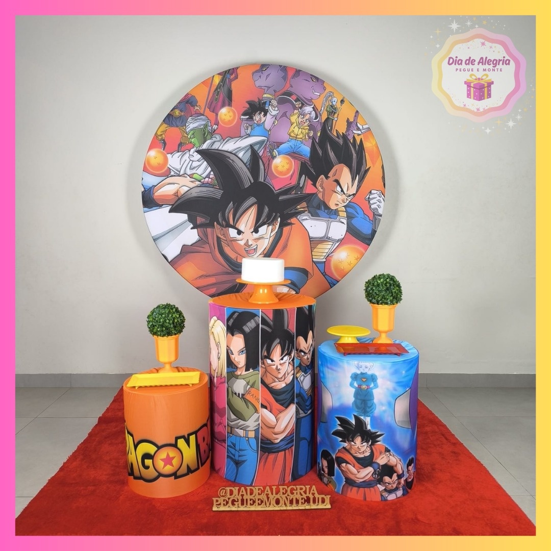 Dragonball Z - Kit 1 - Dia de Alegria Pegue e Monte