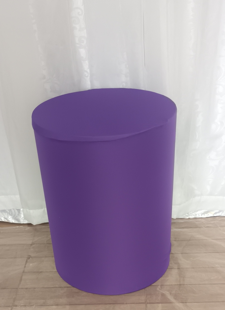 Capa de Cilindro Lisa: Violeta C\M        - CRIS FEST DECOR - PEGUE E MONTE