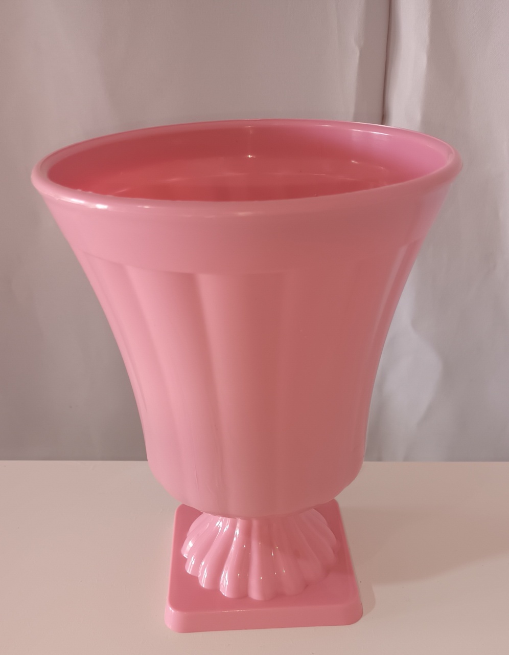Vaso Pvc - Rosa Claro - CRIS FEST DECOR - PEGUE E MONTE