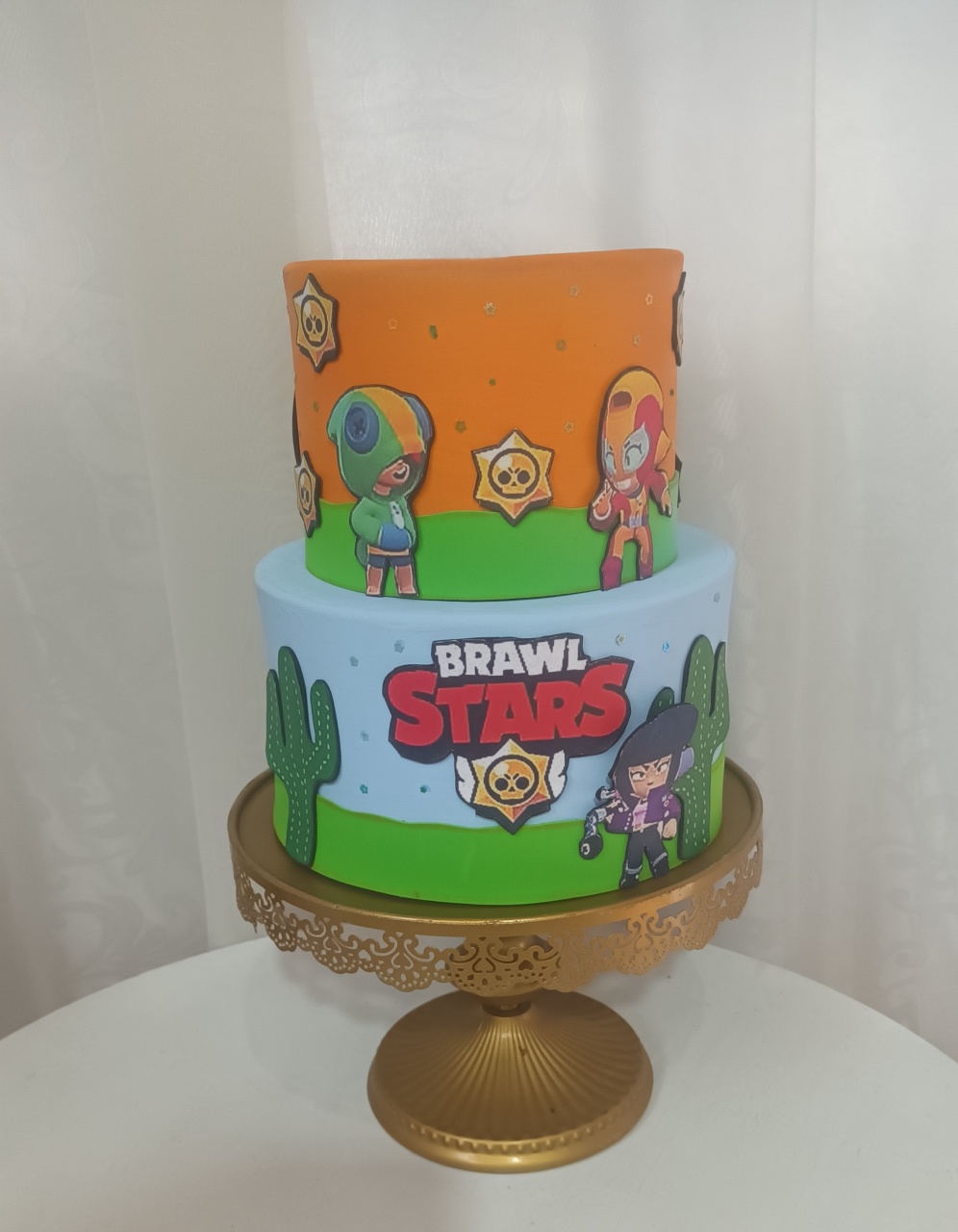Bolo Fake Ii - Brawl Stars  - CRIS FEST DECOR - PEGUE E MONTE