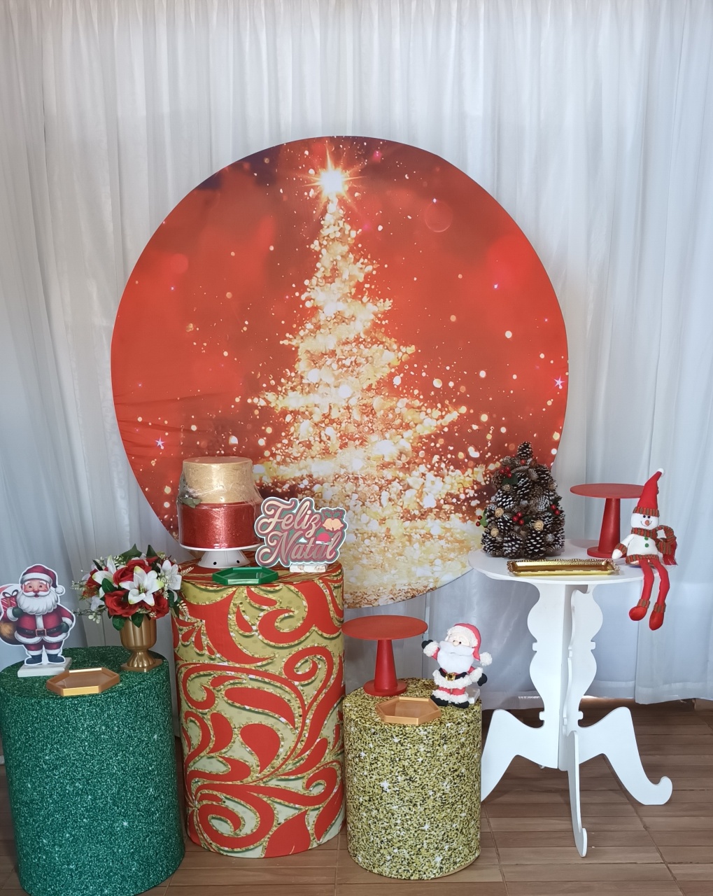 Composição - Natal - CRIS FEST DECOR - PEGUE E MONTE