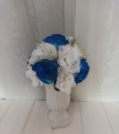 Arranjo Flor - Azul E Branco - imagem 1