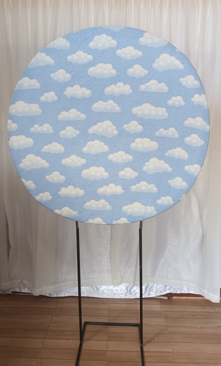 Capa Painel Sublimada 1,20 - Nuvem - CRIS FEST DECOR - PEGUE E MONTE