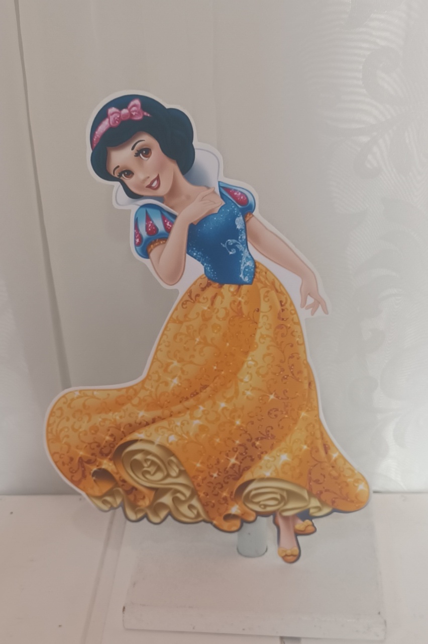  Display de Mesa - Tema: Branca de Neve - CRIS FEST DECOR - PEGUE E MONTE