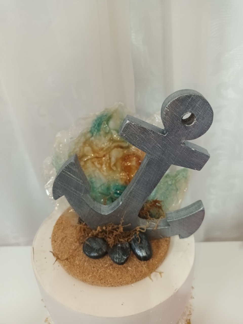 Enfeite Temático - Âncora  - CRIS FEST DECOR - PEGUE E MONTE