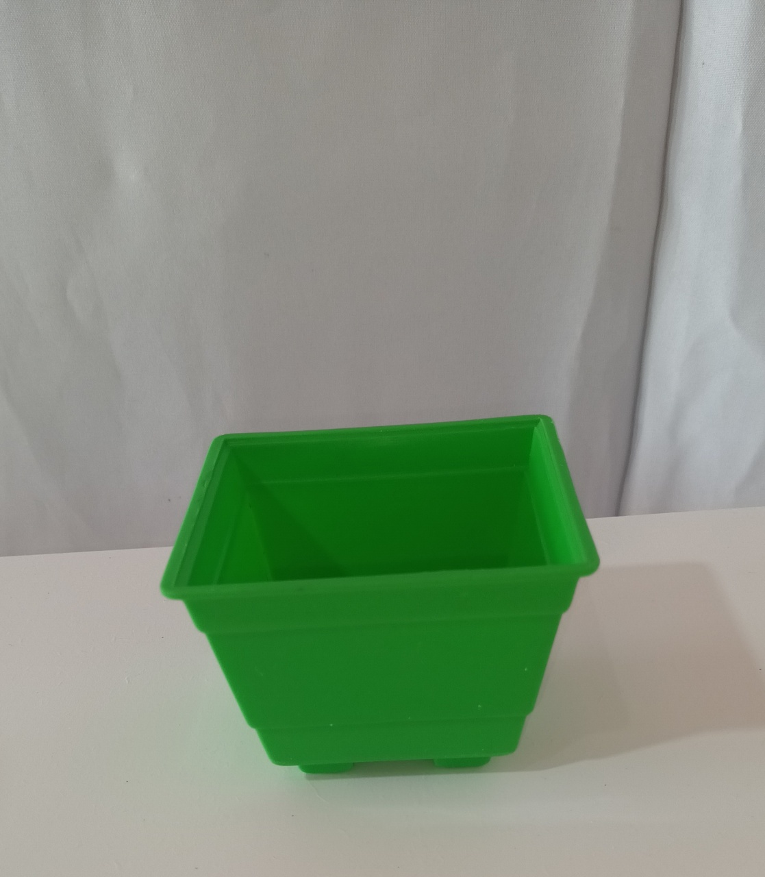 Mini Vaso Pvc Verde Claro - CRIS FEST DECOR - PEGUE E MONTE