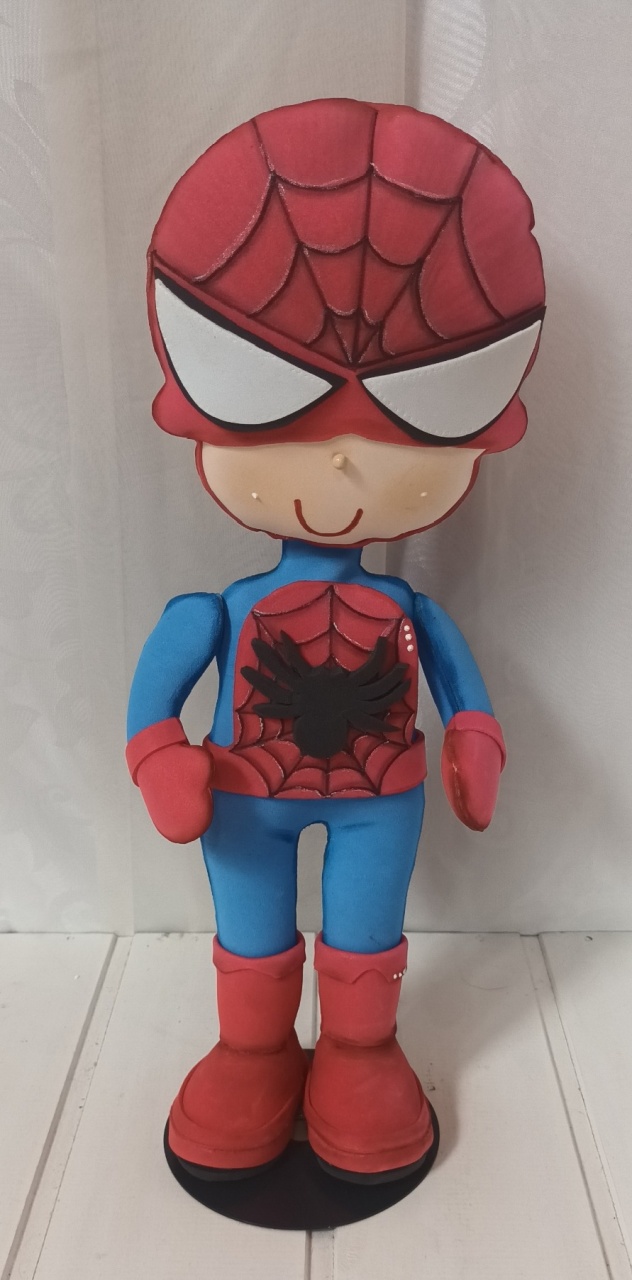 Personagem Eva - Homem Aranha - CRIS FEST DECOR - PEGUE E MONTE