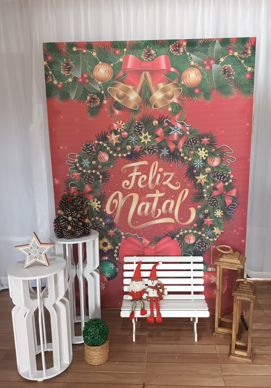 Composição - Natal    - CRIS FEST DECOR - PEGUE E MONTE