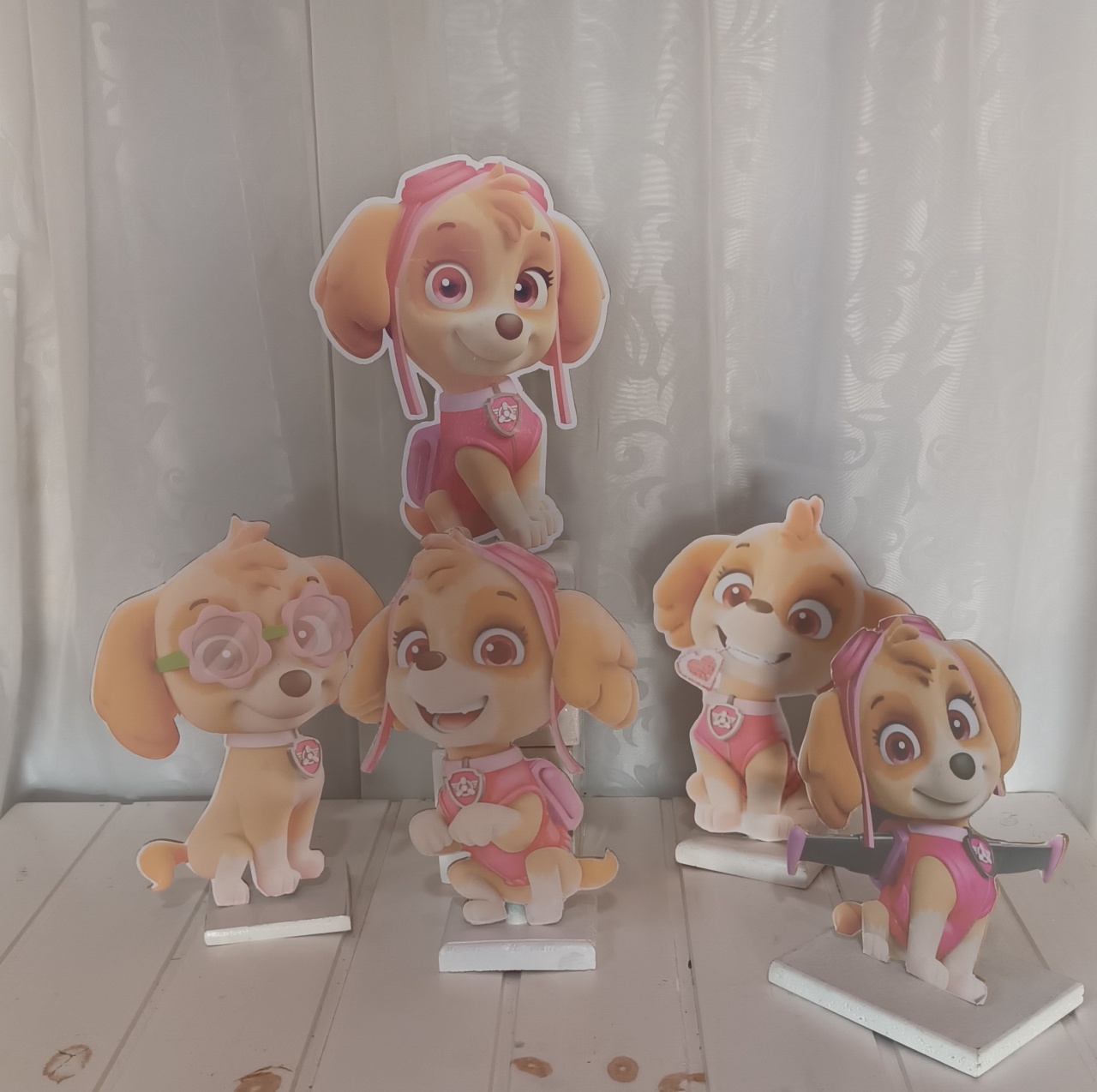 Display de Mesa - Tema: Skye - CRIS FEST DECOR - PEGUE E MONTE