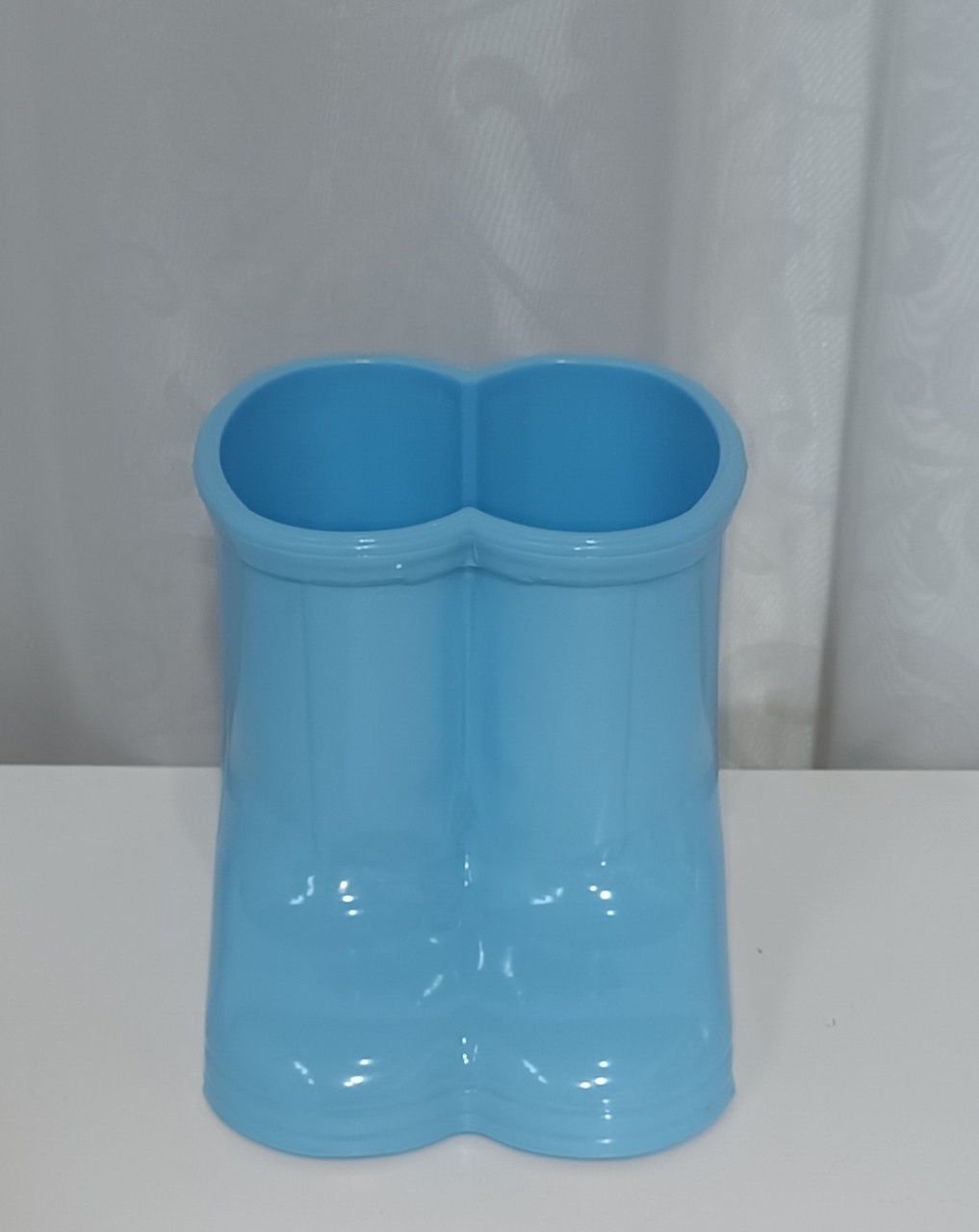 Botinhas Acrilico: Azul Claro - CRIS FEST DECOR - PEGUE E MONTE