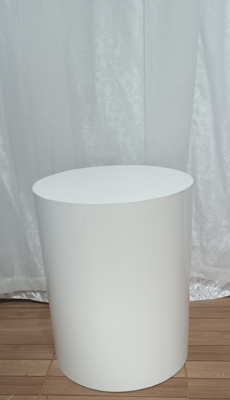  Cilindros Branco - M - CRIS FEST DECOR - PEGUE E MONTE