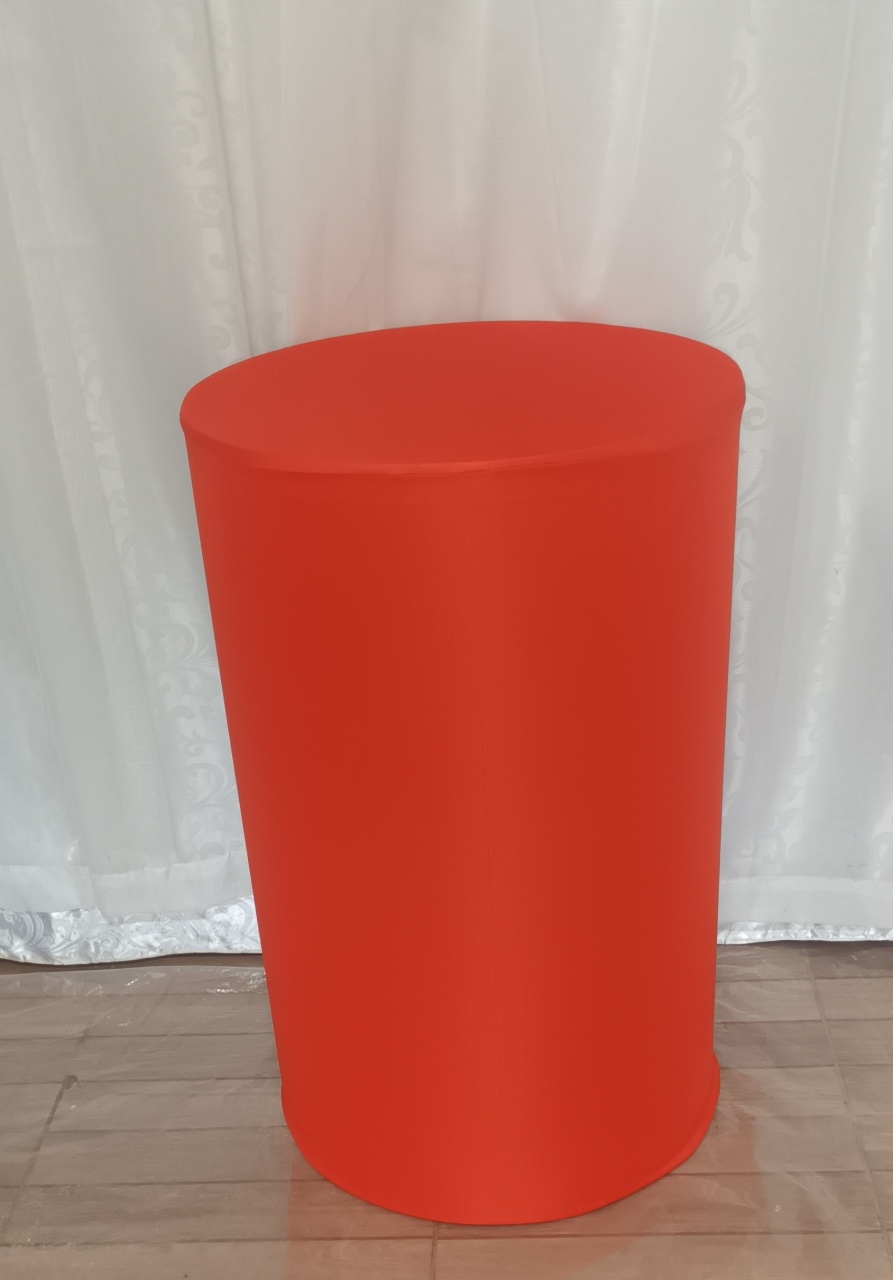 Capa de Cilindro Lisa: Laranja C\G   - CRIS FEST DECOR - PEGUE E MONTE