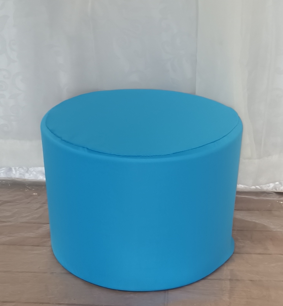 Capa de Cilindro Lisa: Azul  B\Pp  - CRIS FEST DECOR - PEGUE E MONTE