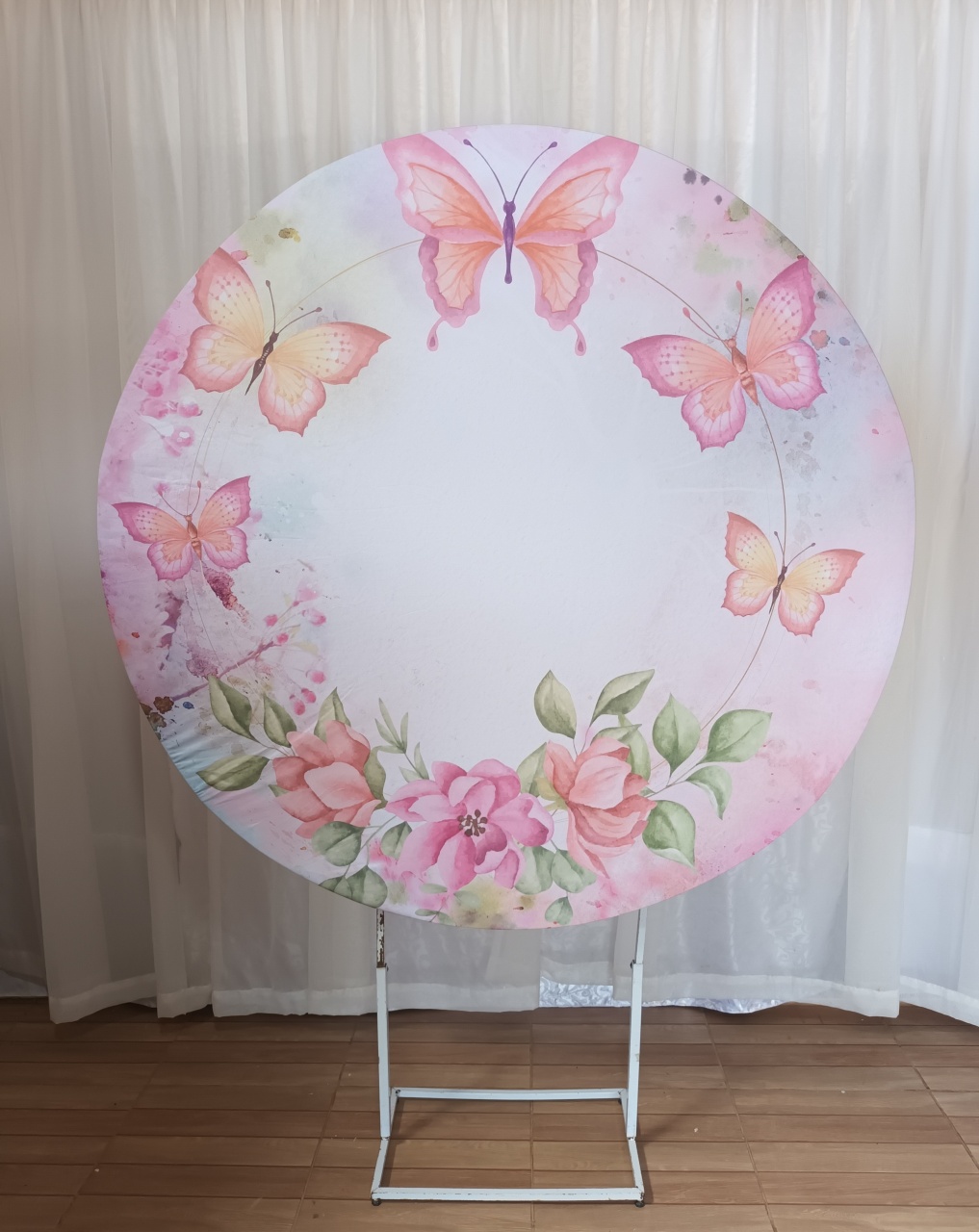 Capa Painel Sublimada 1,50 - Jardim das Borboletas - CRIS FEST DECOR - PEGUE E MONTE