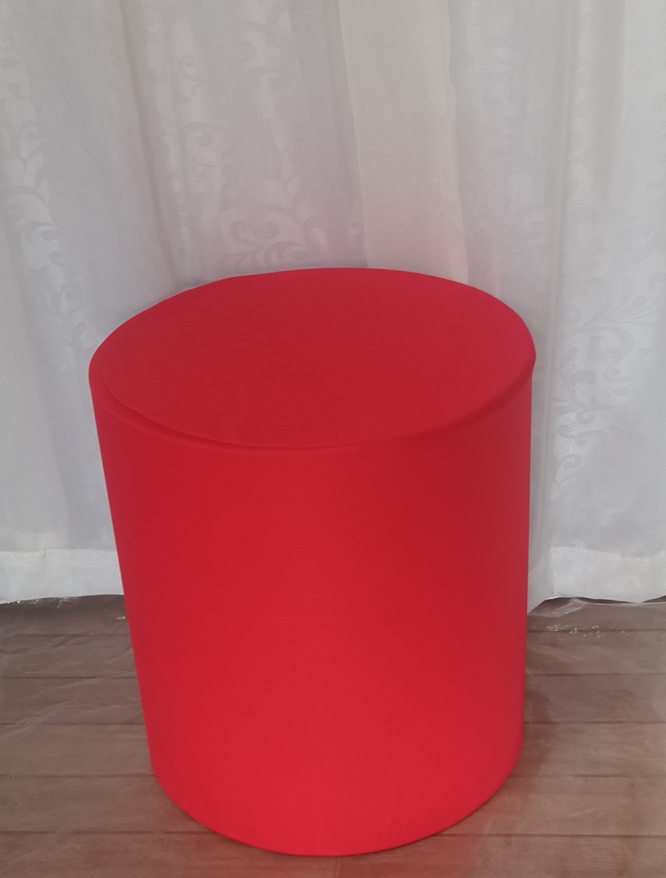 Capa de Cilindro Lisa: Vermelho B\P    - CRIS FEST DECOR - PEGUE E MONTE