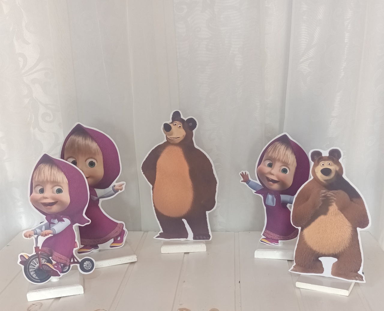 Display de Mesa - Tema: Masha E Urso - CRIS FEST DECOR - PEGUE E MONTE