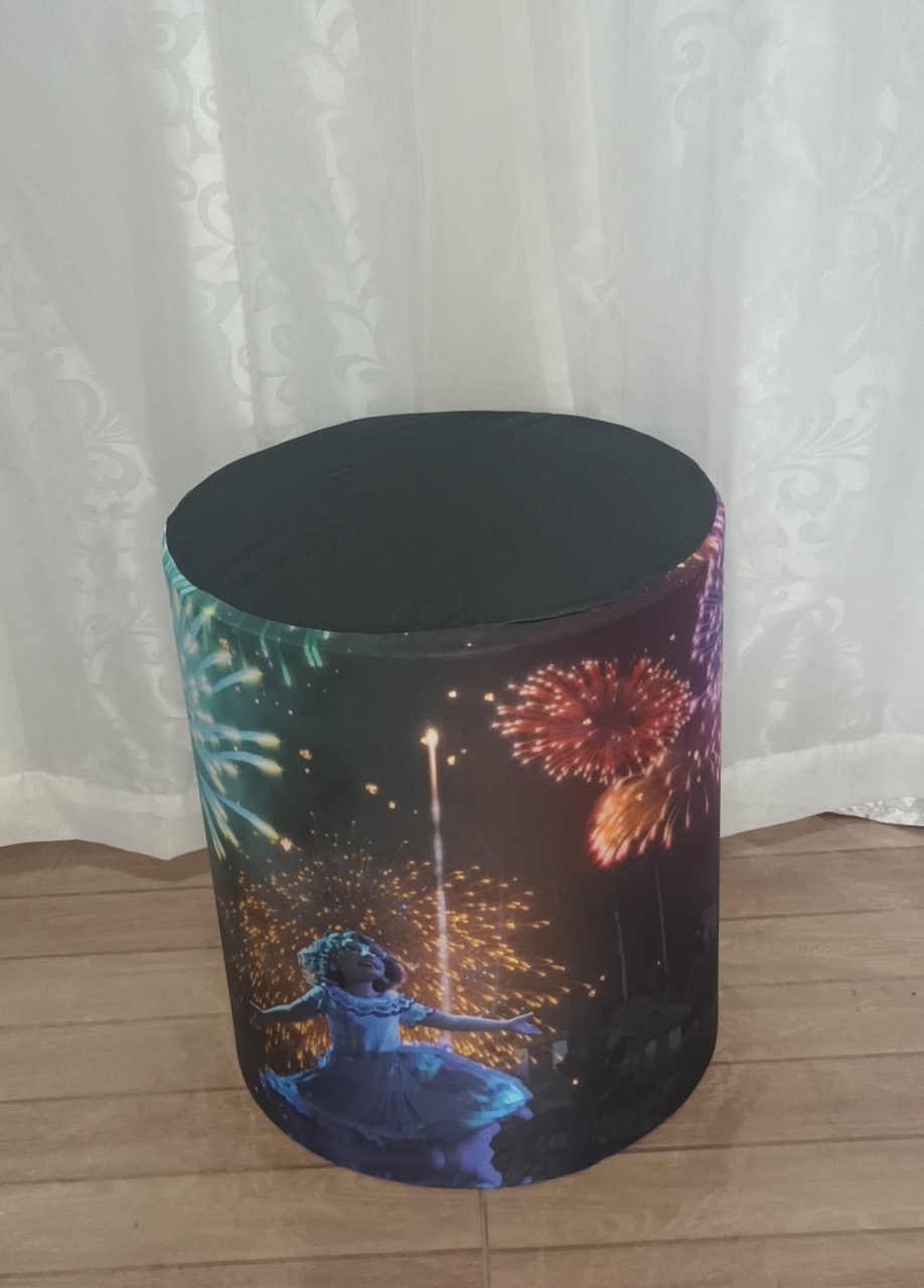 Capa de Cilindro Sublimada: Encanto\ P  - CRIS FEST DECOR - PEGUE E MONTE