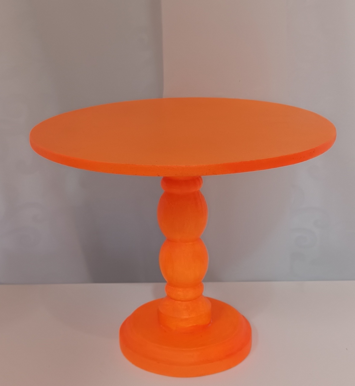 Bandeija Alta Mdf - Laranja Neon - CRIS FEST DECOR - PEGUE E MONTE