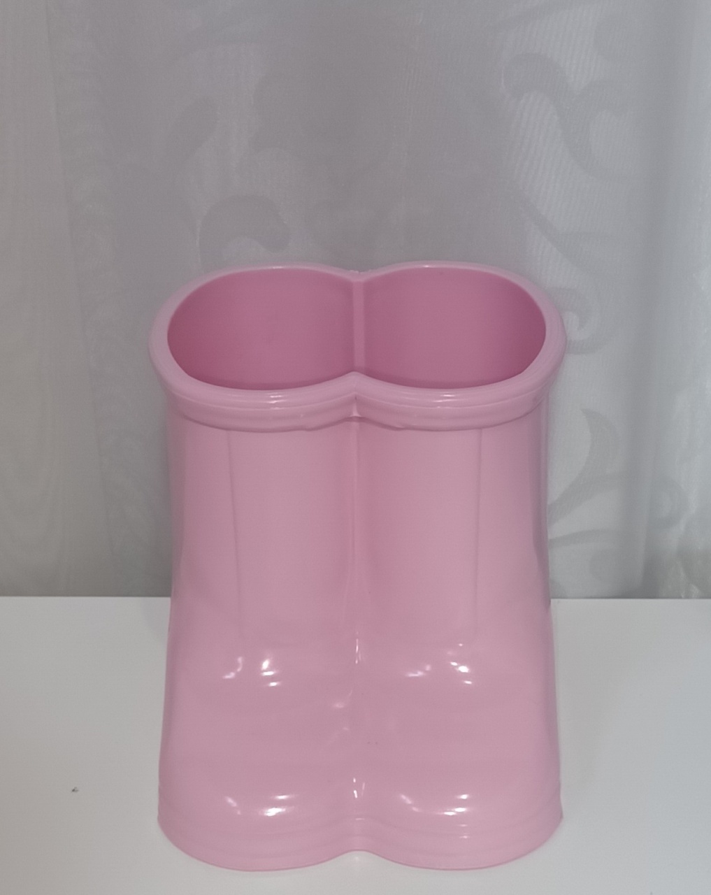 Botinhas Acrilico: Rosa Candy - CRIS FEST DECOR - PEGUE E MONTE