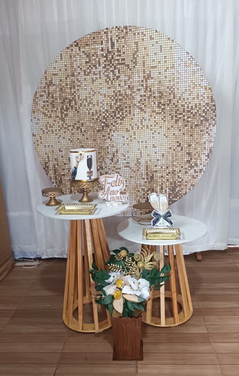 Composição - Ano Novo     - CRIS FEST DECOR - PEGUE E MONTE