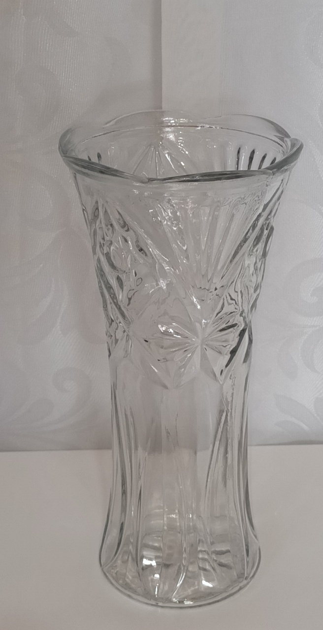Vaso de Vidro M    - CRIS FEST DECOR - PEGUE E MONTE