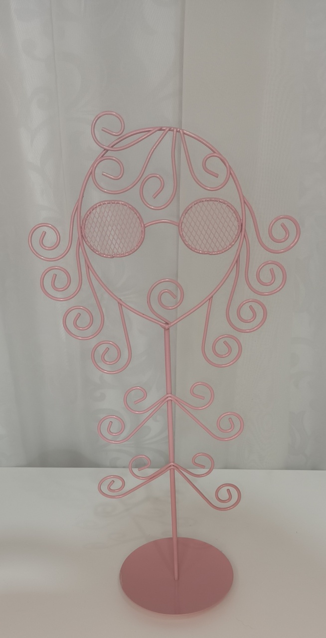 Adereços de Mesa - Boneca Aramado Rosa Claro  - CRIS FEST DECOR - PEGUE E MONTE