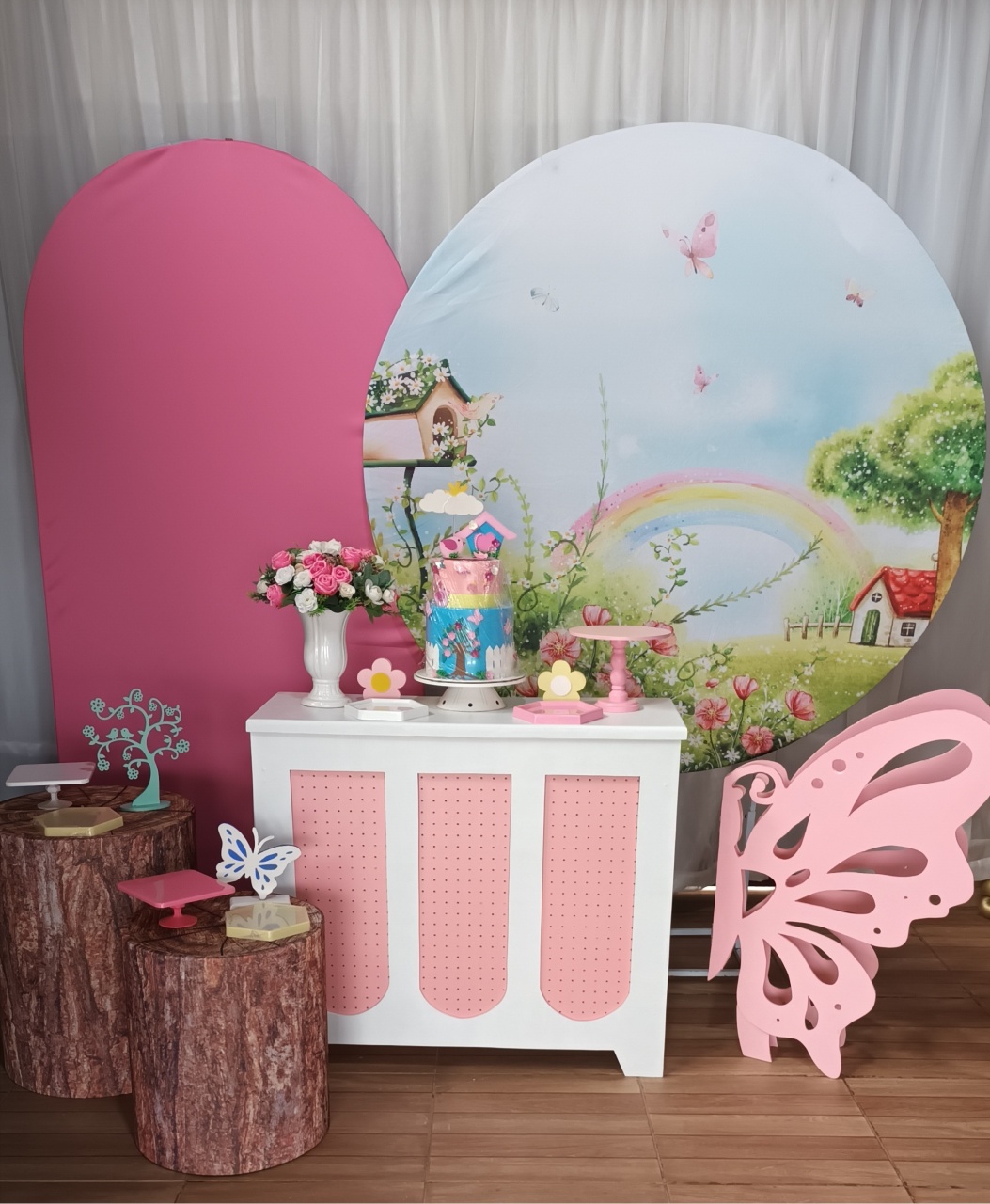 Composição - Jardim Encantado - CRIS FEST DECOR - PEGUE E MONTE