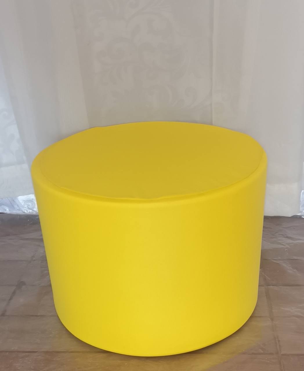 Capa de Cilindro Lisa: Amarelo  B\Pp  - CRIS FEST DECOR - PEGUE E MONTE