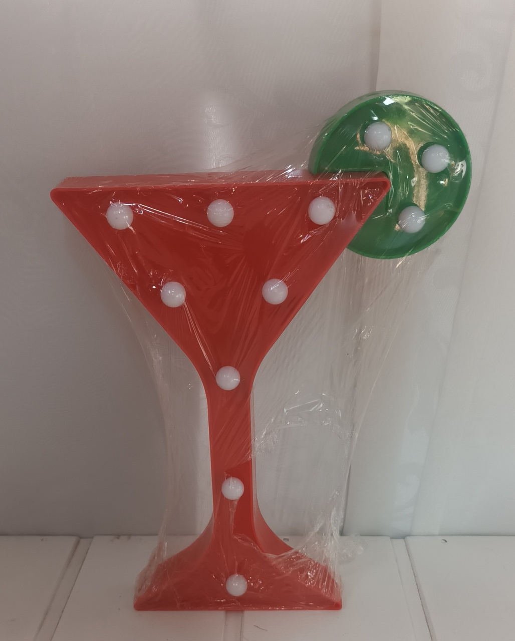 Luminária Personagem - Taça Vermelha - CRIS FEST DECOR - PEGUE E MONTE