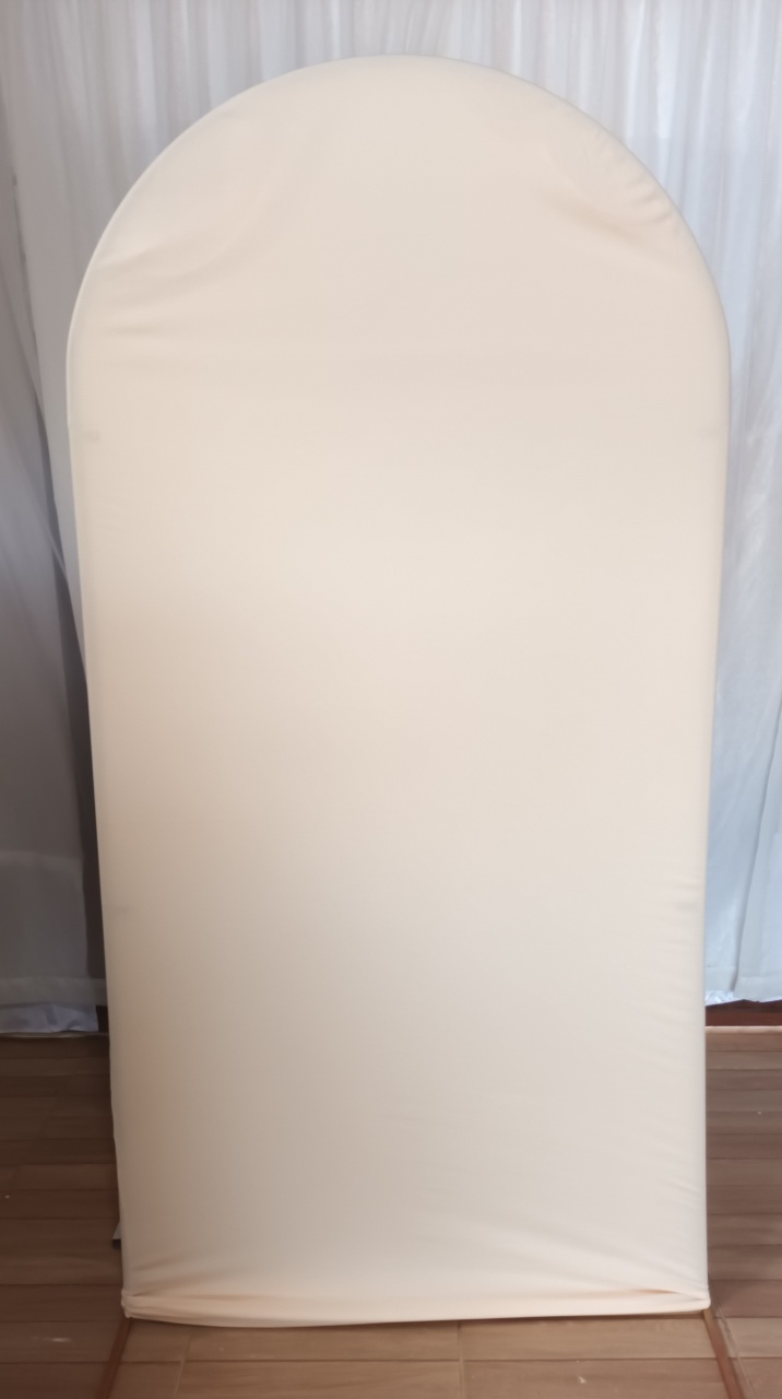 Capa Painel Retangular/Romano 1M- Creme - CRIS FEST DECOR - PEGUE E MONTE