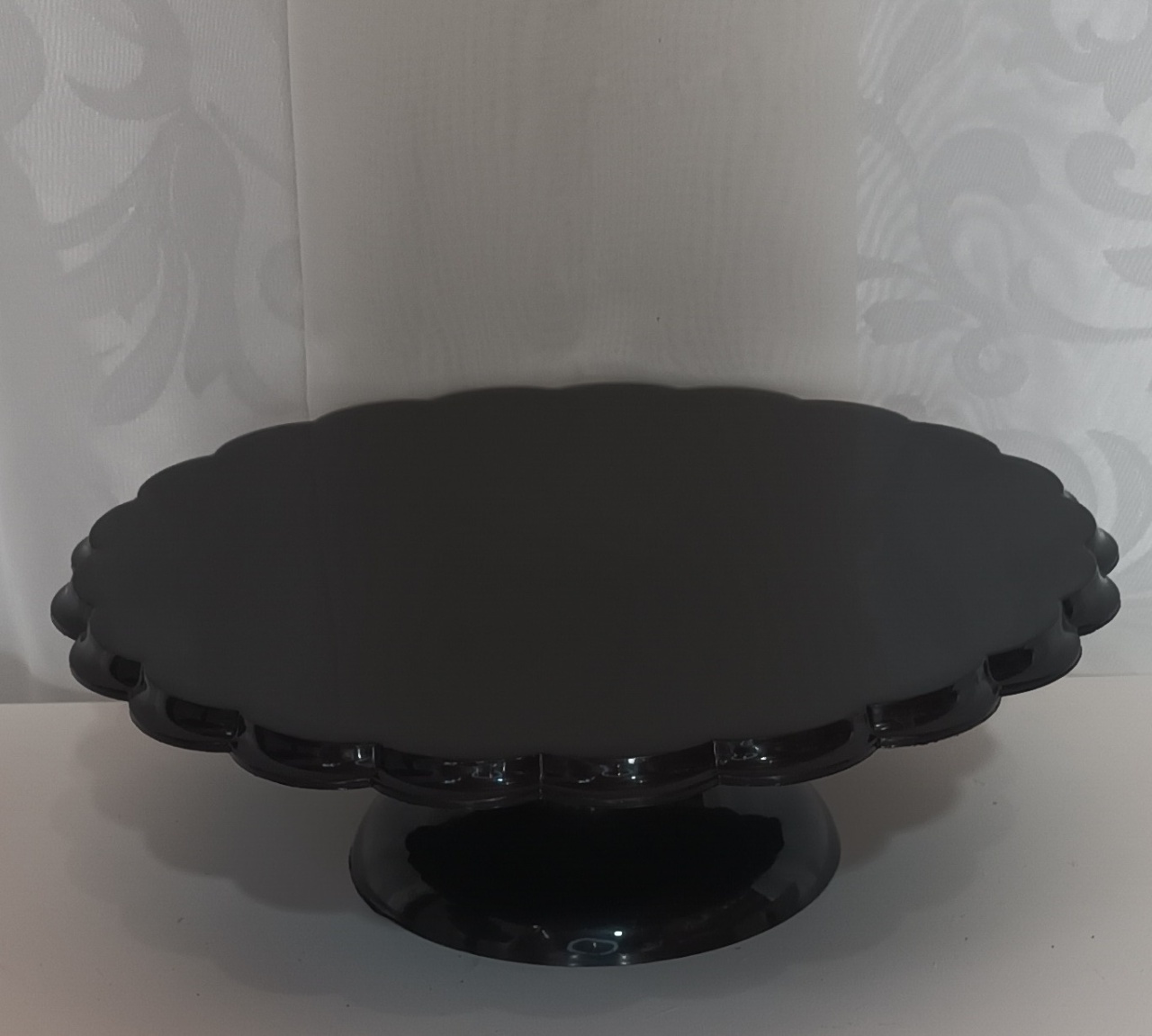 Bandeja  Babado Pvc - Preto - CRIS FEST DECOR - PEGUE E MONTE