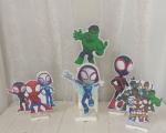 Display de Mesa - Tema: Spyder E Amigos - imagem 1