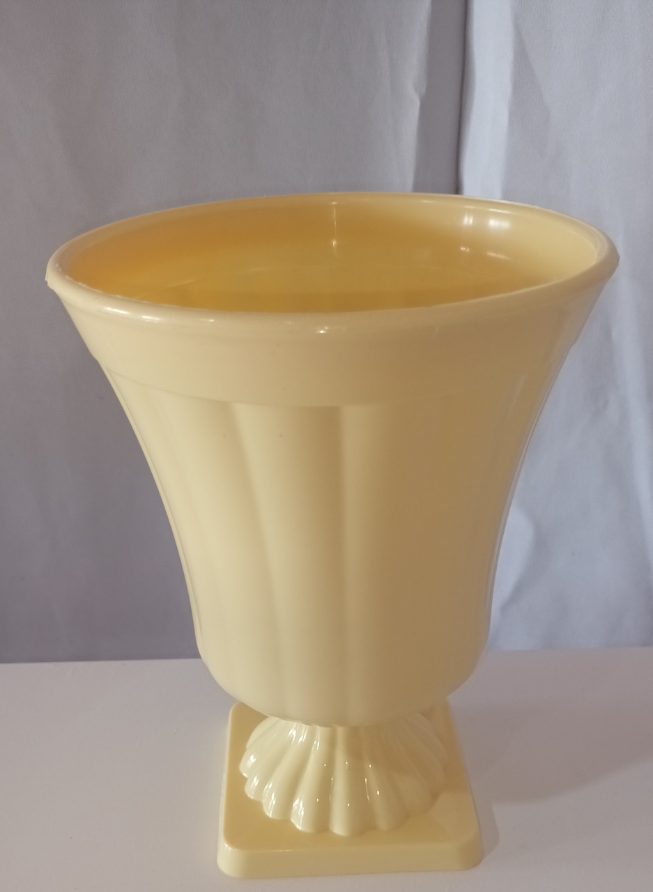 Vaso Pvc - Amarelo Candy - CRIS FEST DECOR - PEGUE E MONTE