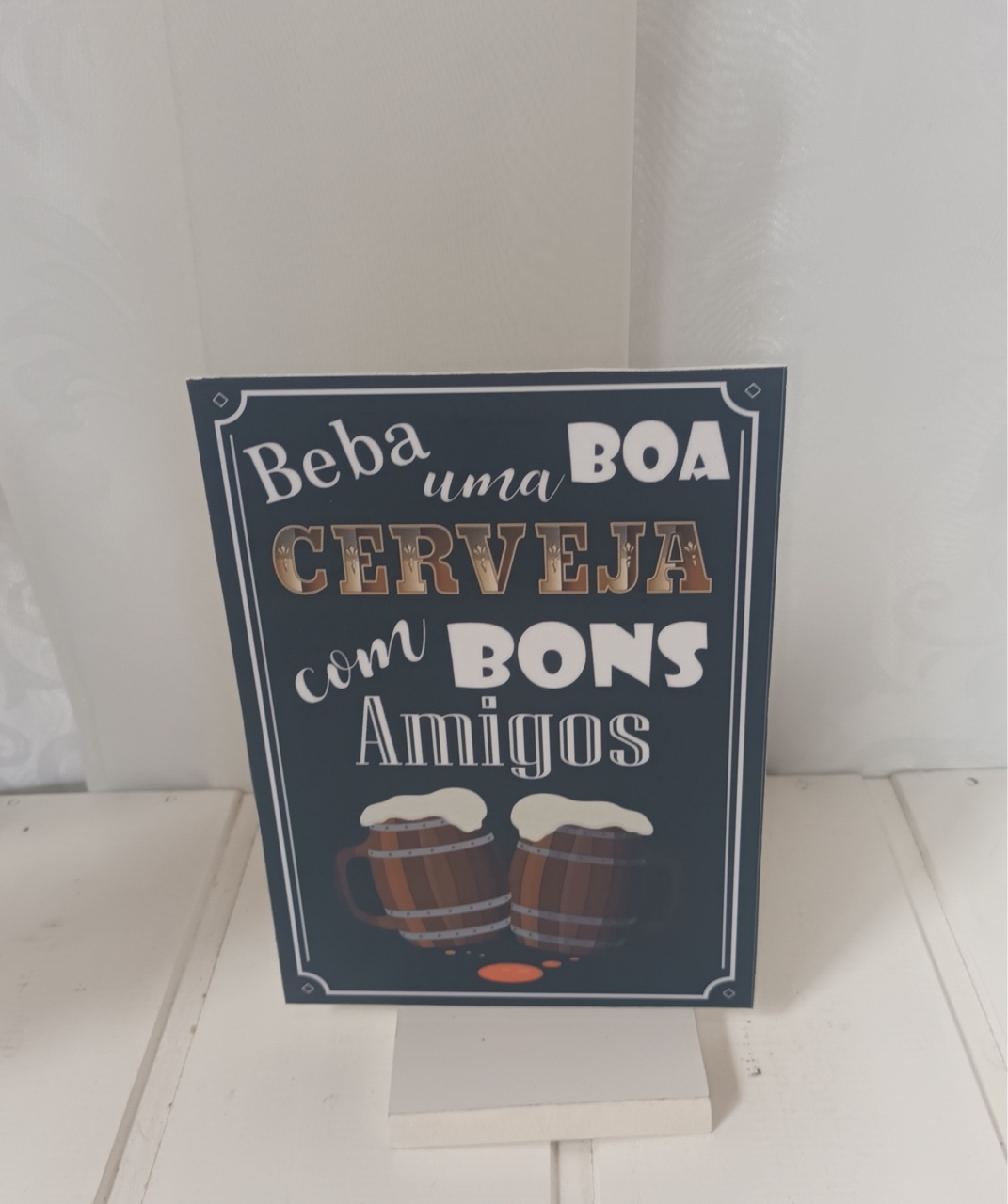  Display de Mesa - Boteco  - CRIS FEST DECOR - PEGUE E MONTE