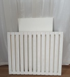 Mesa Dobravel Ripado Branca 1M  - imagem 2
