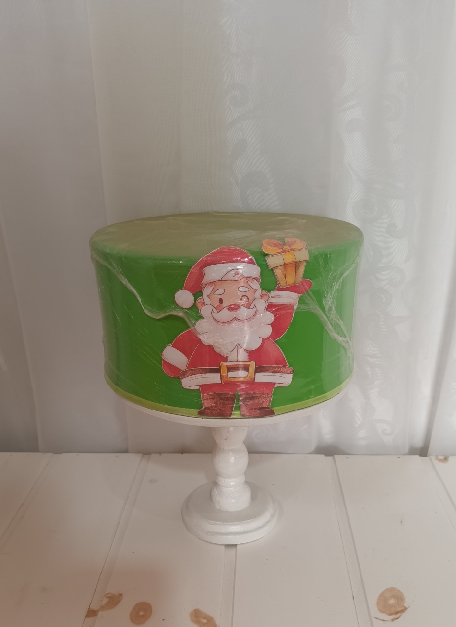 Bolo Fake I  - Natal 1 - CRIS FEST DECOR - PEGUE E MONTE