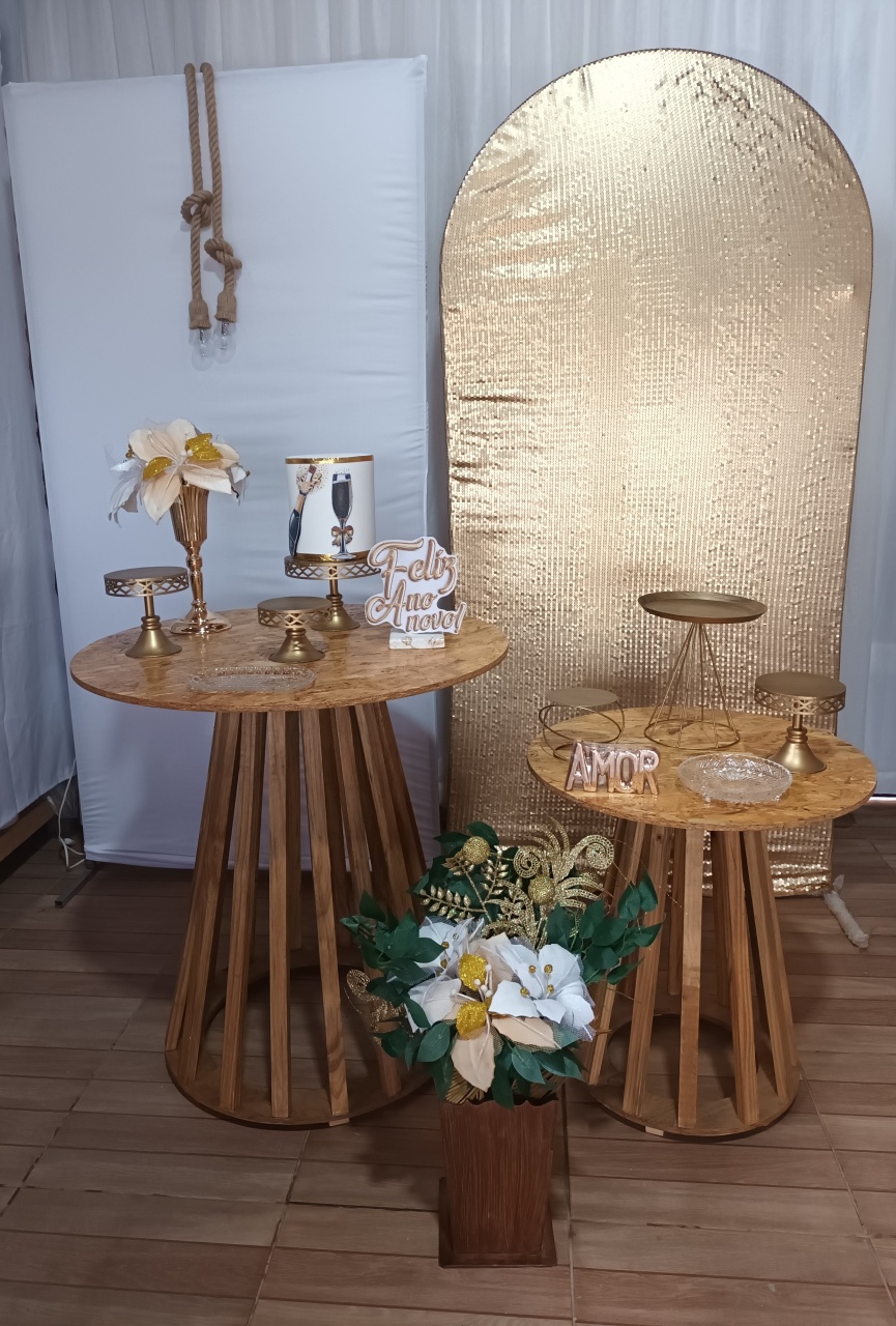 Composição - Ano Novo    - CRIS FEST DECOR - PEGUE E MONTE